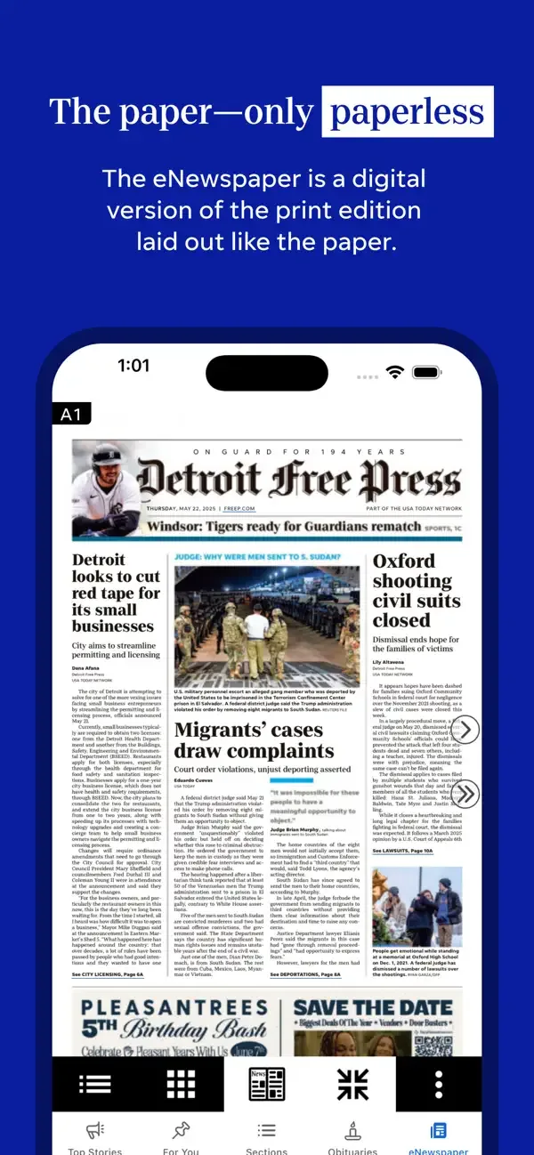 Detroit Free Press: Freep screenshot 3
