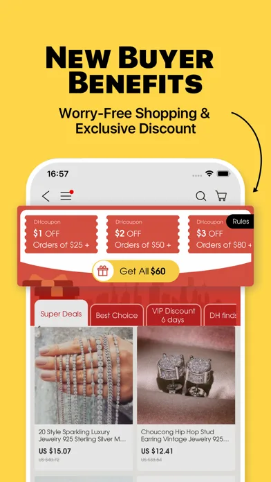 DHgate tienda online mayorista screenshot 2