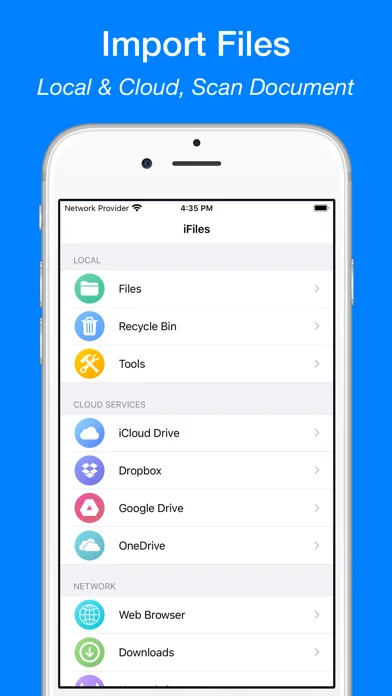 iFiles - файловый менеджер screenshot 1