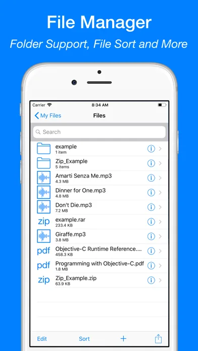 iFiles - файловый менеджер screenshot 3