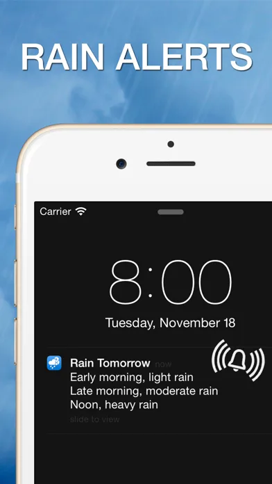 Will it Rain? - Notifications screenshot 1