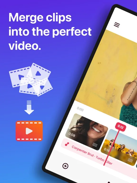 видео слияние:  склеить видео screenshot 5