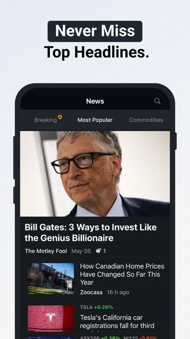 Investing.com: Рынок Акции screenshot 4