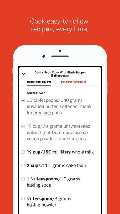 NYT Cooking: Recipes & Tips screenshot 5