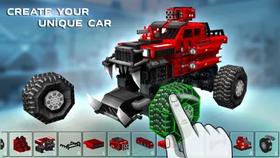 Blocky Cars - стрелялки screenshot 1