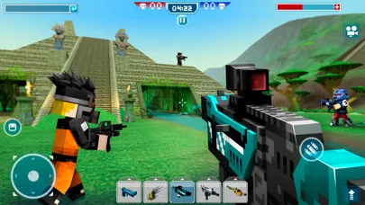 Blocky Cars - стрелялки screenshot 3