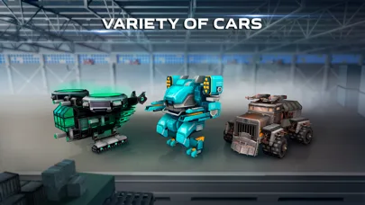 Blocky Cars - стрелялки screenshot 4