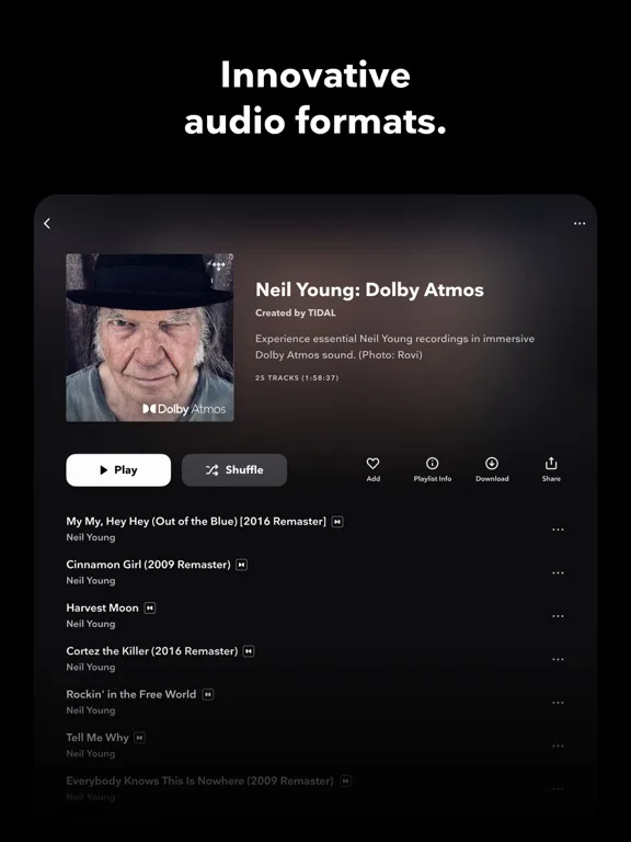 TIDAL Music: sonido HiFi screenshot 2