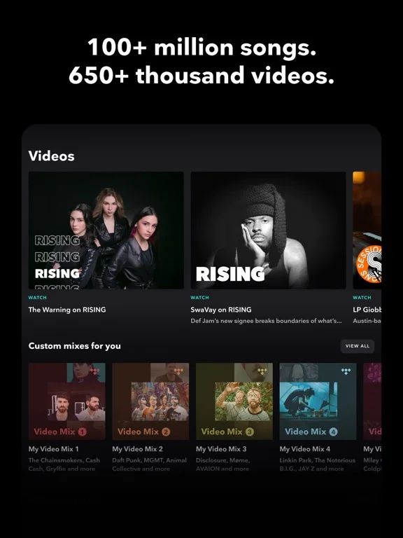 TIDAL Music: sonido HiFi screenshot 3