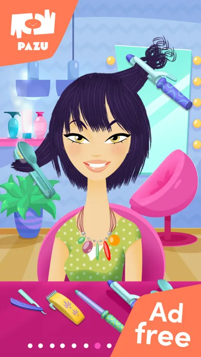 Girls Hair Salon - Kids games screenshot 2
