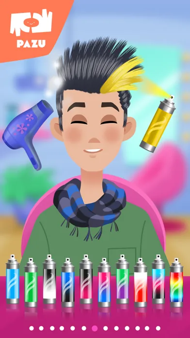 Girls Hair Salon - Kids games screenshot 5