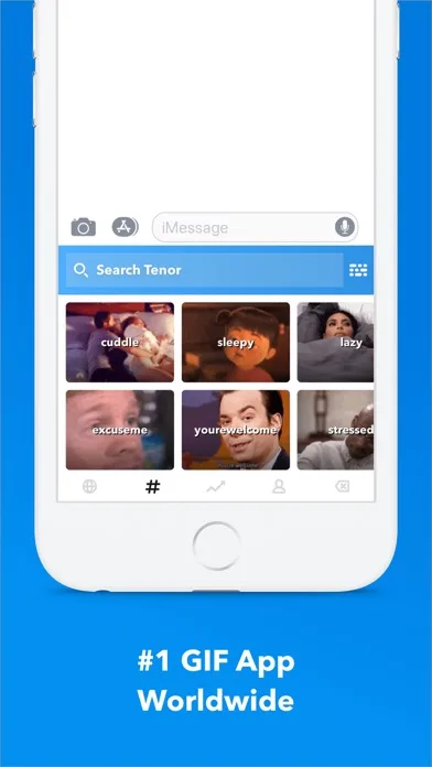 GIF Keyboard screenshot 1