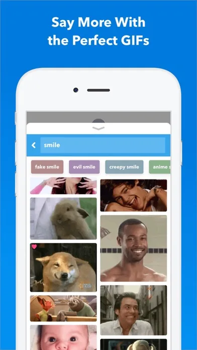 GIF Keyboard screenshot 2