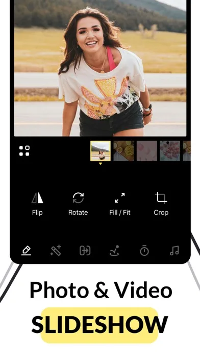 Editor de Video: Slide y Fotos screenshot 1