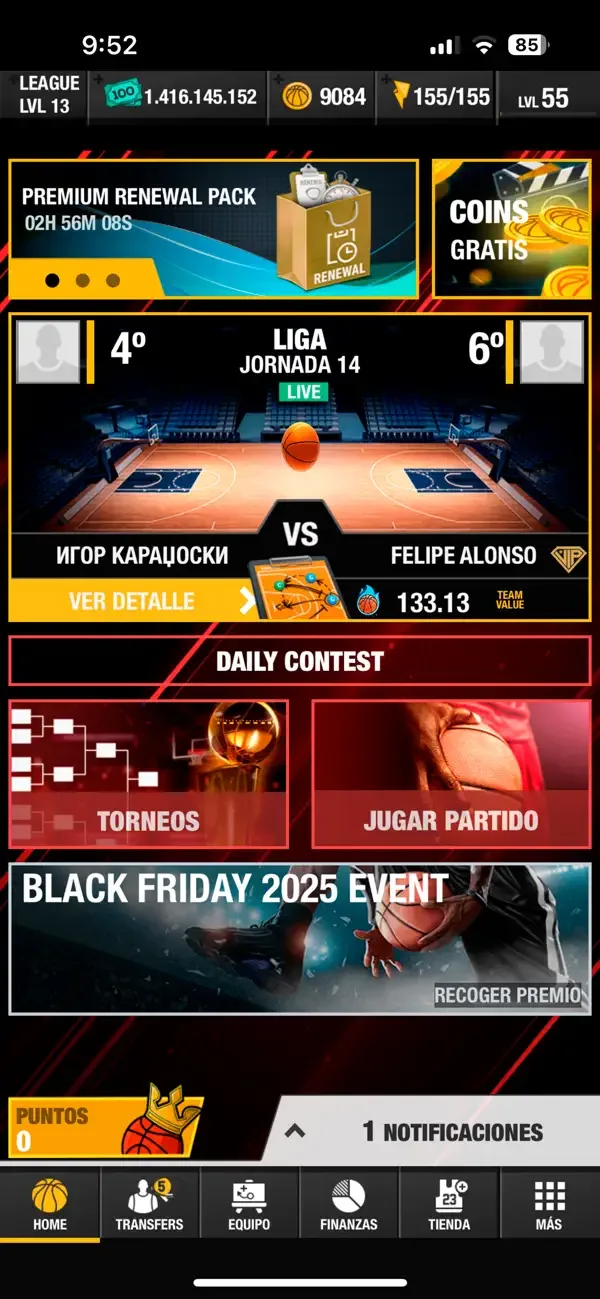 Baloncesto Fantasy Manager 24 screenshot 5