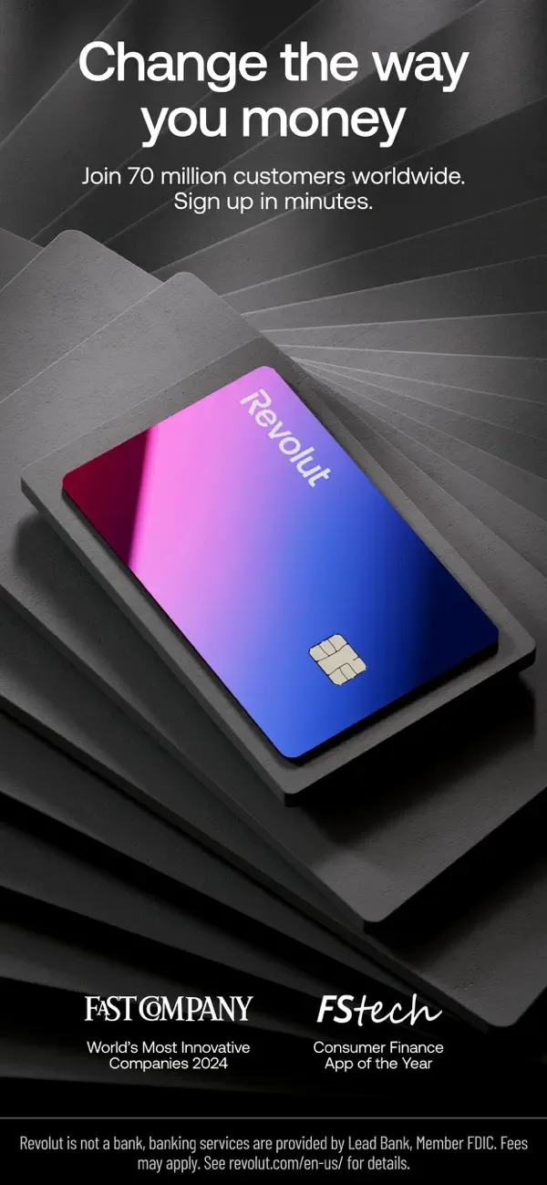 Revolut — Мобільні Фінанси screenshot 1