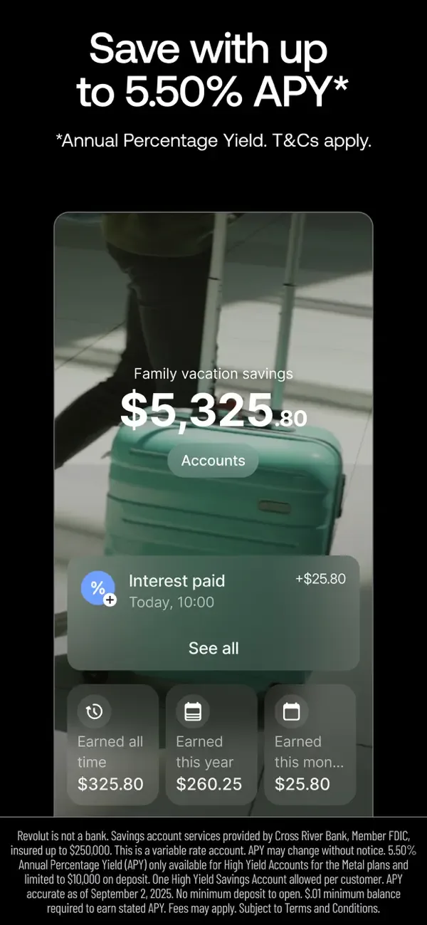 Revolut — Мобільні Фінанси screenshot 2