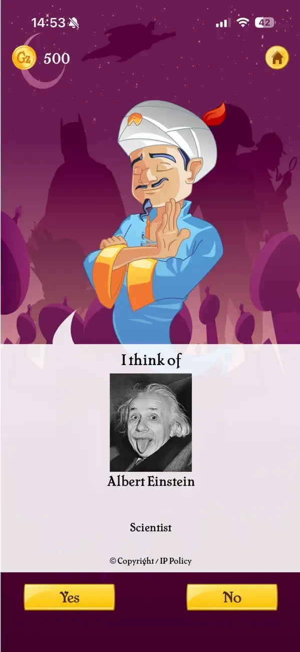 Akinator screenshot 3