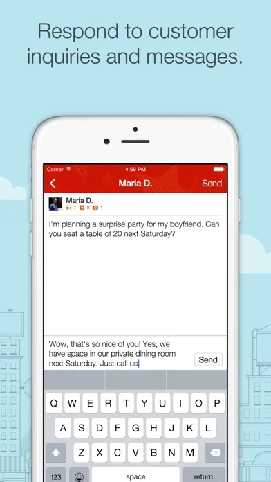 Yelp para empresas screenshot 5