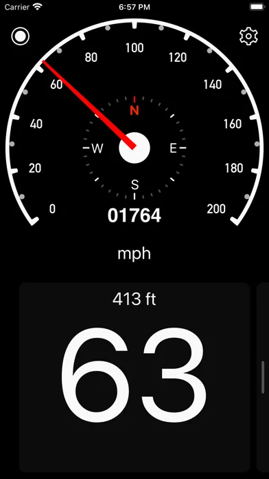 Speedometer Simple screenshot 1