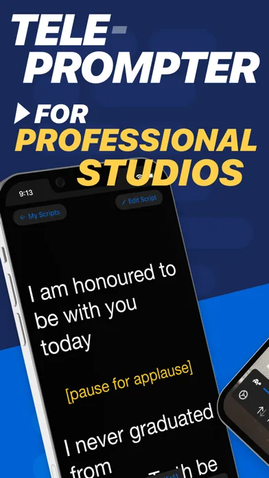 Teleprompter Pro screenshot 1