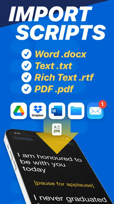 Teleprompter Pro screenshot 5