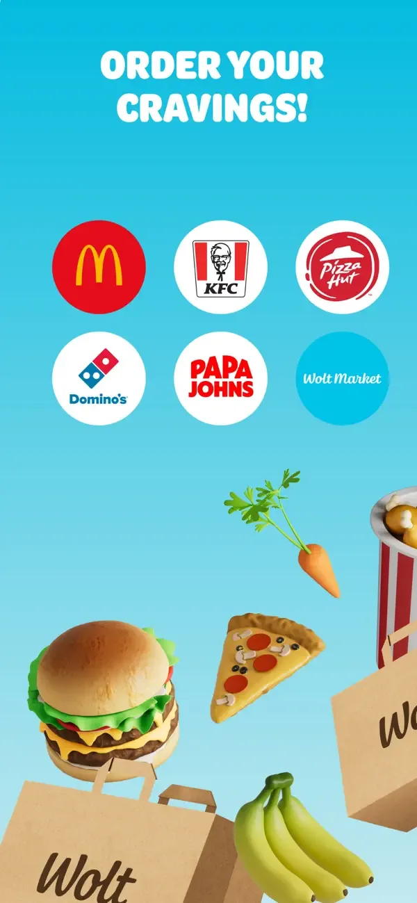 Wolt: Доставка еды и товаров screenshot 1