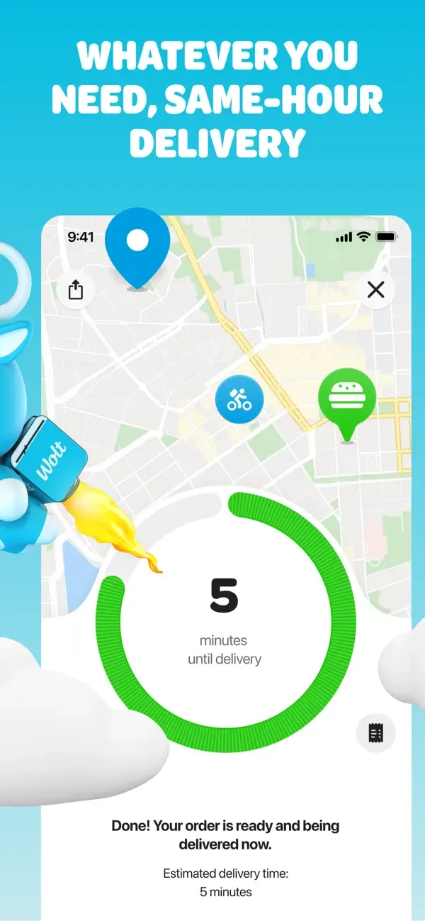 Wolt: Доставка еды и товаров screenshot 3