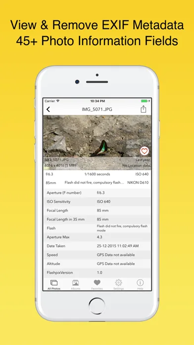 EXIF Metadata Viewer Fluntro screenshot 4