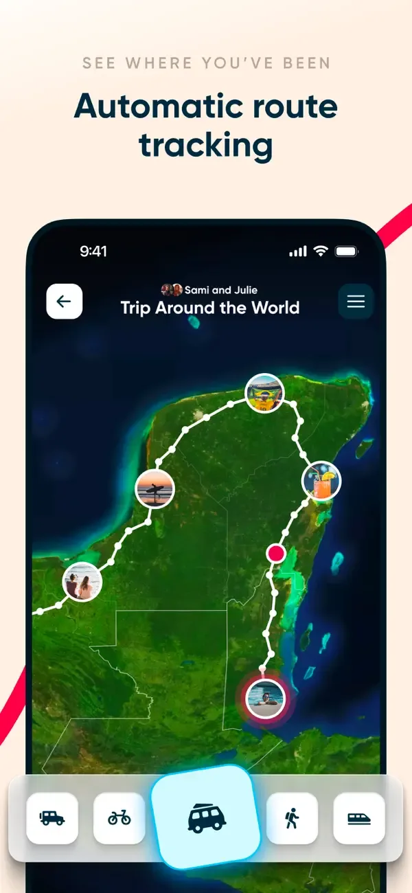 Polarsteps screenshot 3