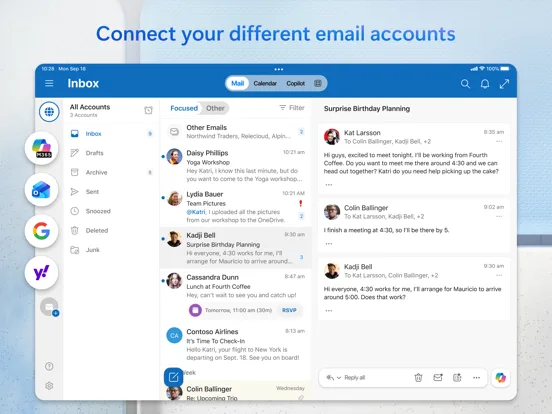 Microsoft Outlook screenshot 3
