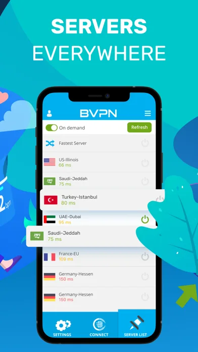 bVPN: Fast VPN Tunnel Smoke screenshot 3