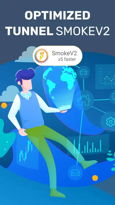bVPN: Fast VPN Tunnel Smoke screenshot 4