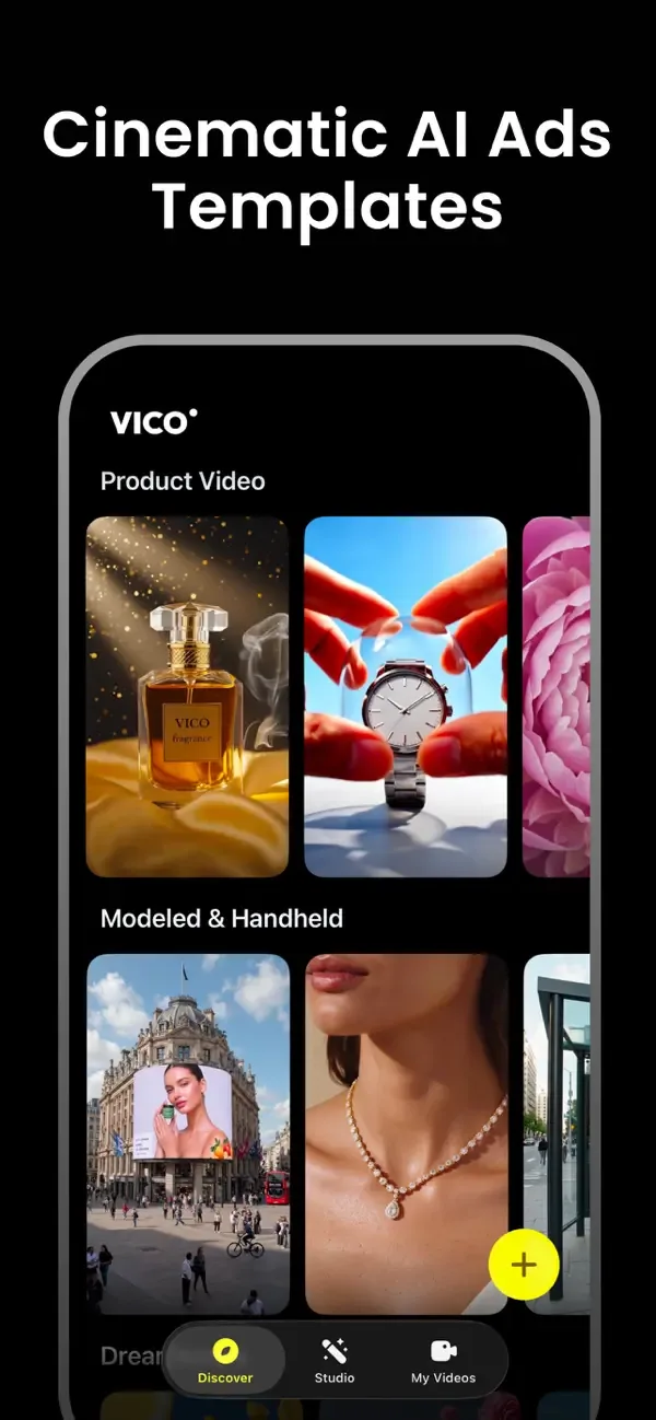 VICO: Editor de vídeos app screenshot 3