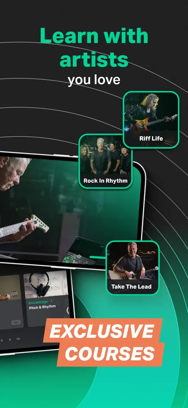 Yousician: profesor de música screenshot 5