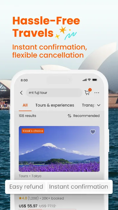 Klook: Viajes y actividades screenshot 4