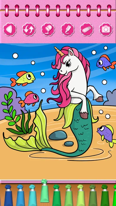 Sea Horse Colouring Pages screenshot 5