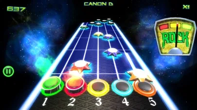 Рок против Guitar Legends HD screenshot 2