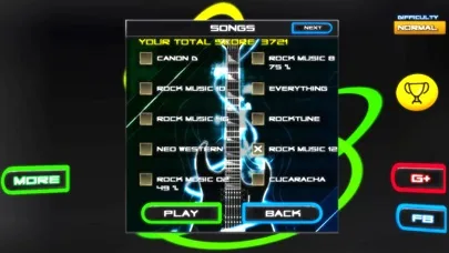 Рок против Guitar Legends HD screenshot 5