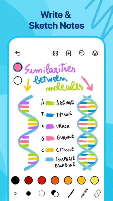 Tayasui Memopad - Notas, color screenshot 1