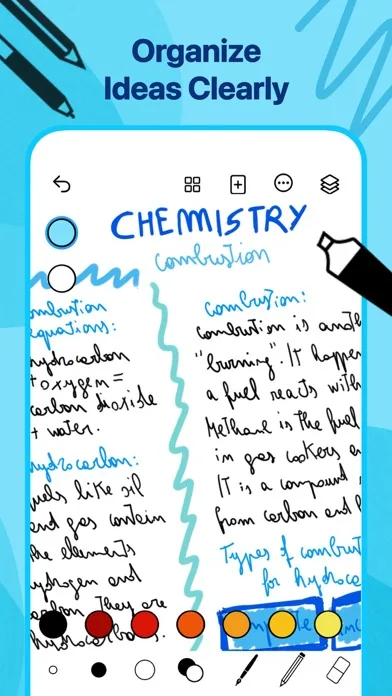 Tayasui Memopad - Notas, color screenshot 3