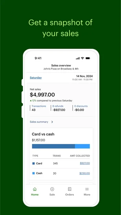 Clover Go: Control y POS screenshot 2