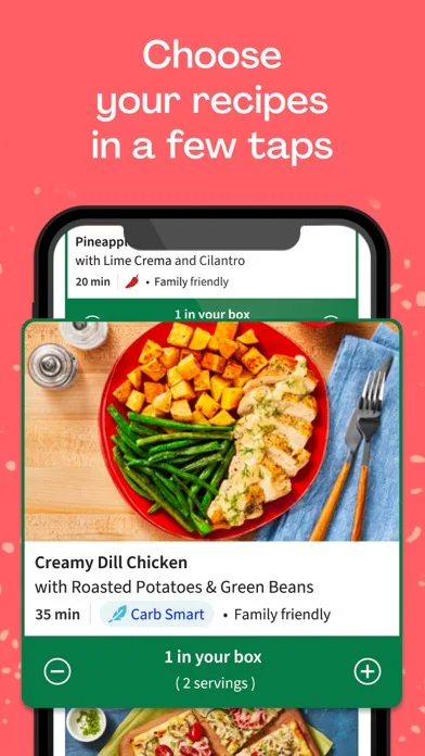 HelloFresh: Kits de recetas screenshot 1