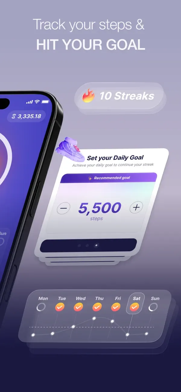 Sweatcoin - Contador de Pasos screenshot 2