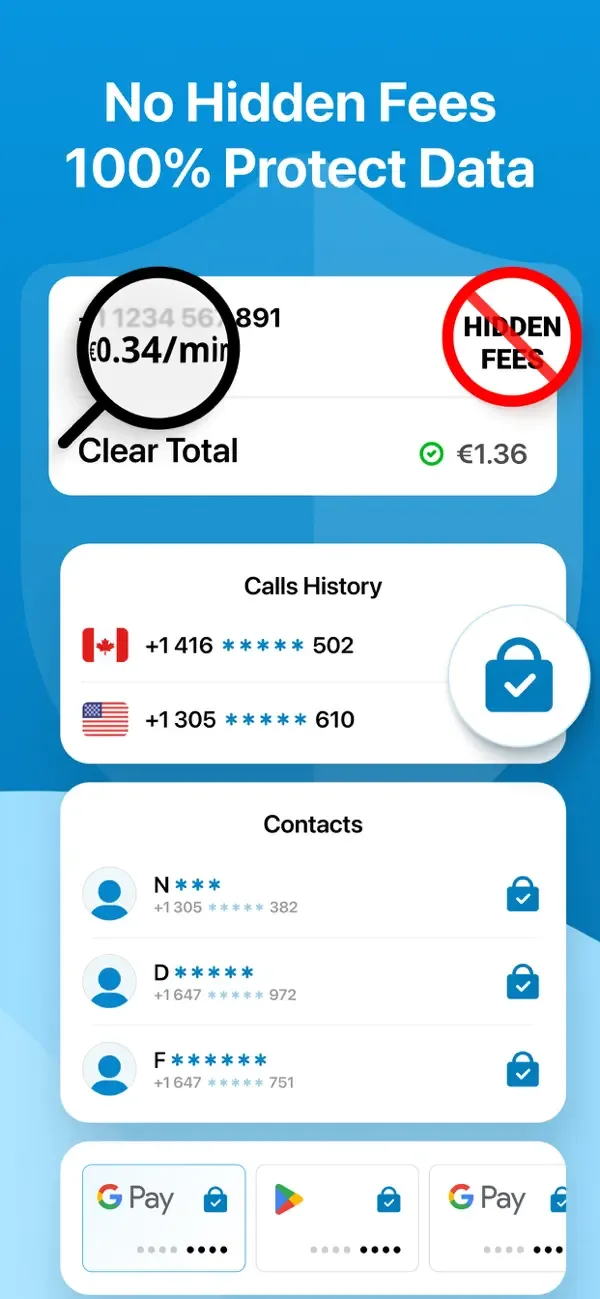 Telz: Звонки за границу онлайн screenshot 3