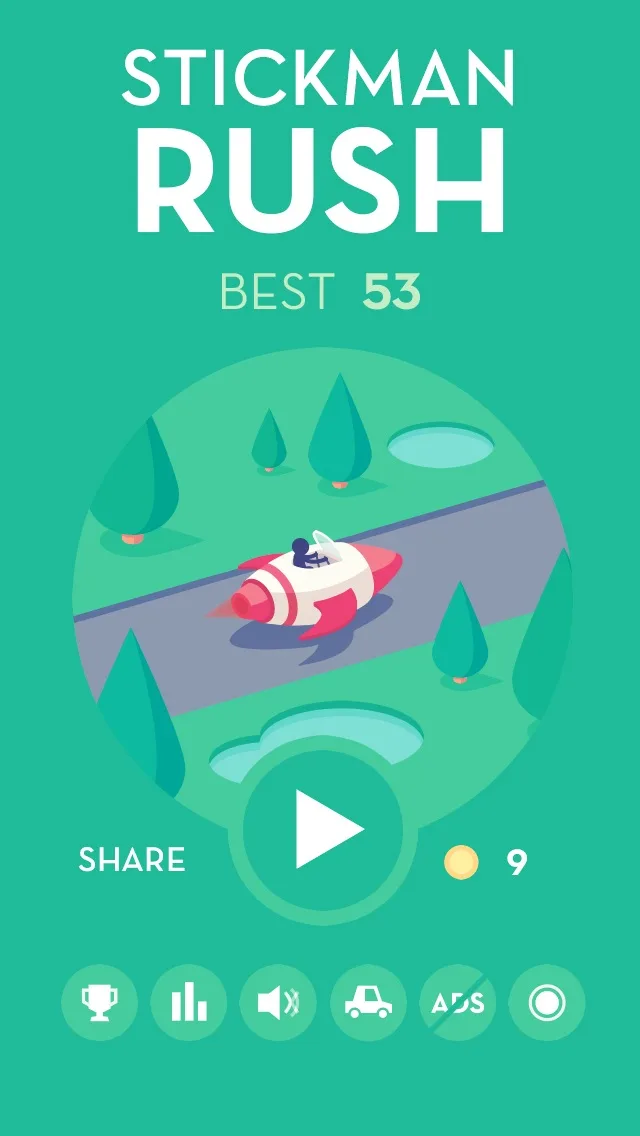 Stickman Rush screenshot 2