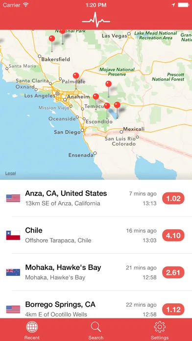 My Earthquake Alerts screenshot 3