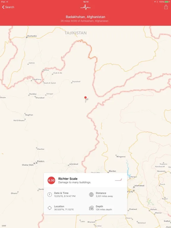 My Earthquake Alerts screenshot 5