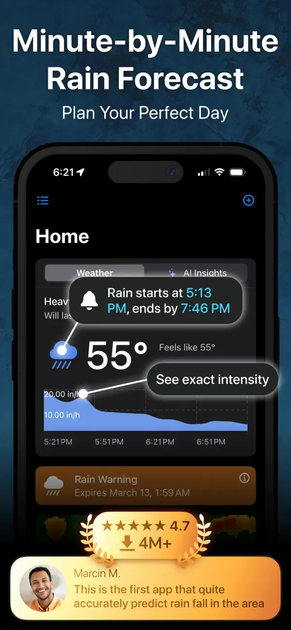 RainViewer карта опадів онлайн screenshot 4