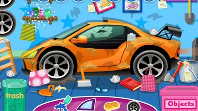 Limpiar juego lavado de autos screenshot 5
